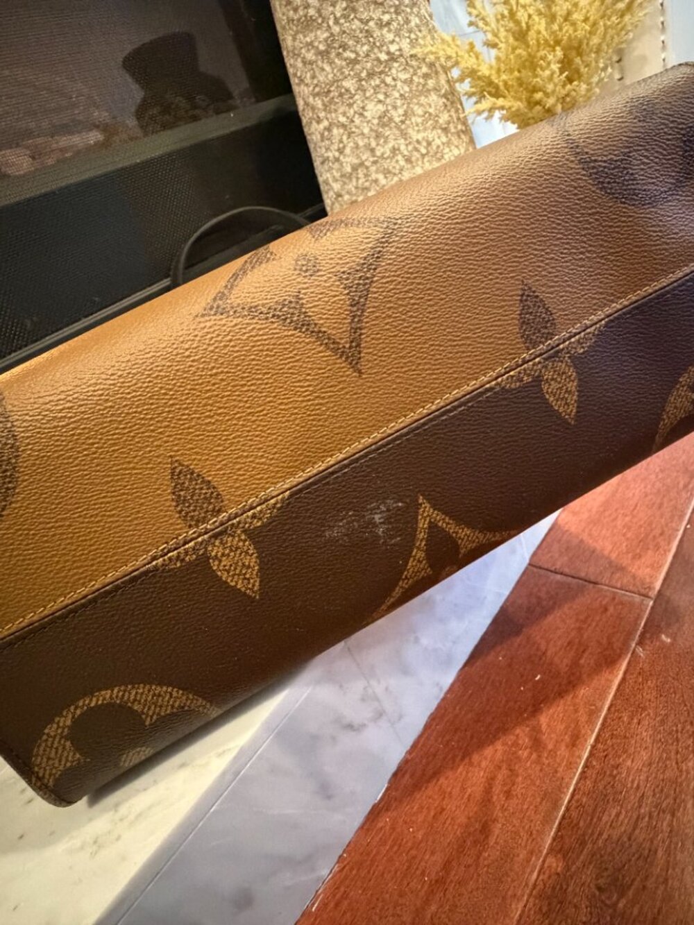 Louis Vuitton OnTheGo PM Reverse Monogram Tote – Brown | Statement Piece - Picture 4 of 15